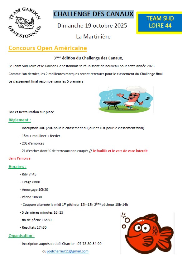 Concours Open Américaine